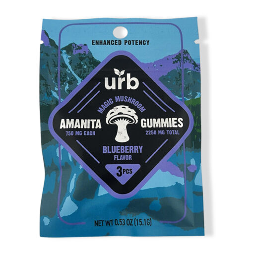 urb amanita mushroom gummies